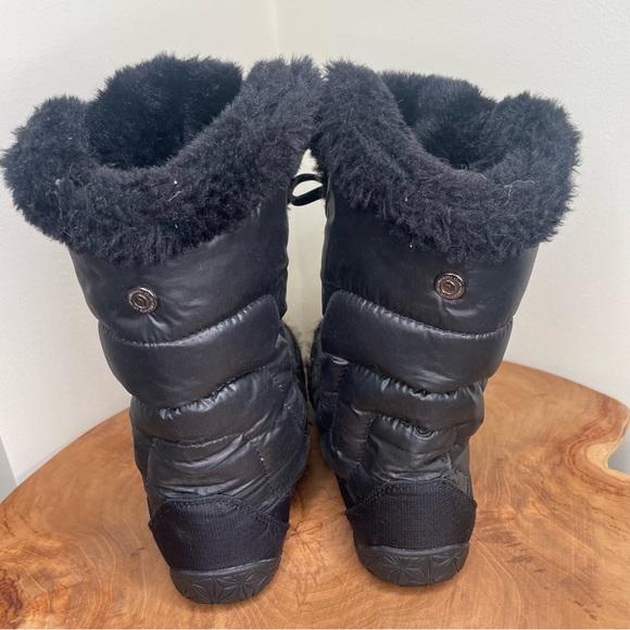 The north face black winter snow boots 6.5 - Picture 8 of 16